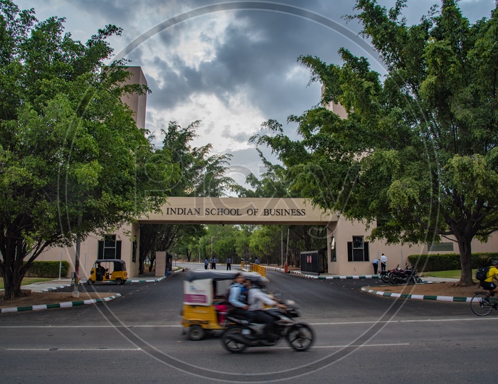 Indian School of Business, ISB, Hyderabad.