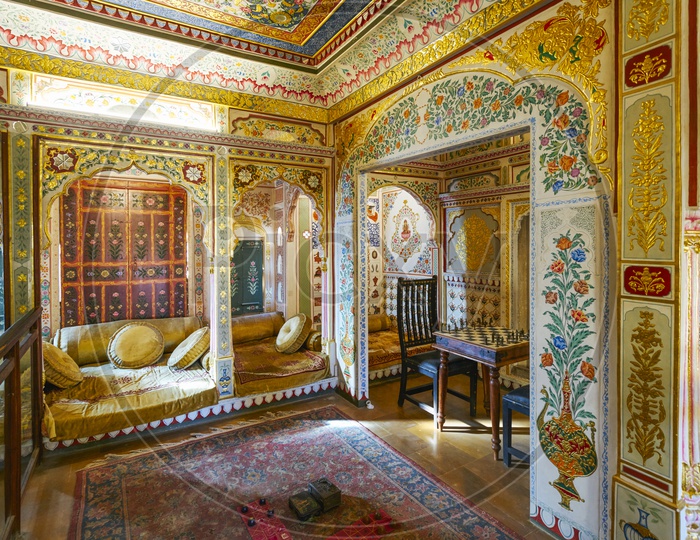 Inside Patwon Ki Haveli, Jaisalmer