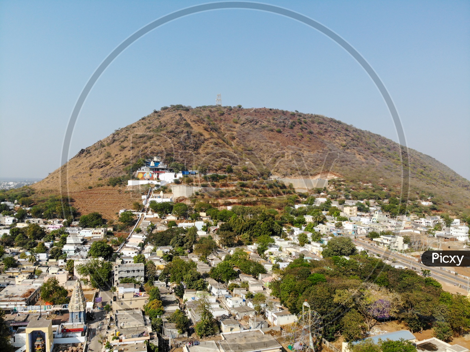 View of Sri Panakala Lakshmi Narasimha Swamy Temple