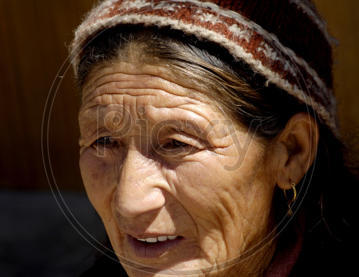 Kashmiri Old Woman