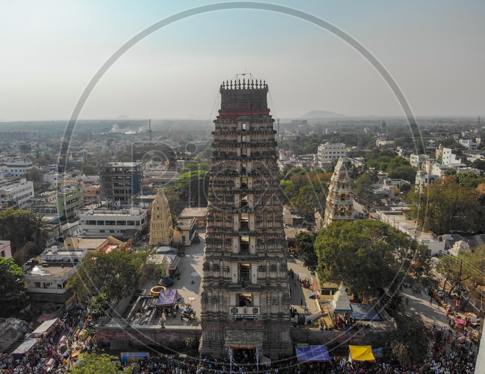 View of Gali Gopuram (Tower)