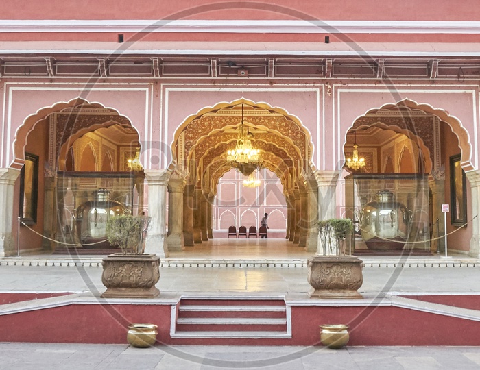 Jaipur, City Palace, Diwan-I-Khas