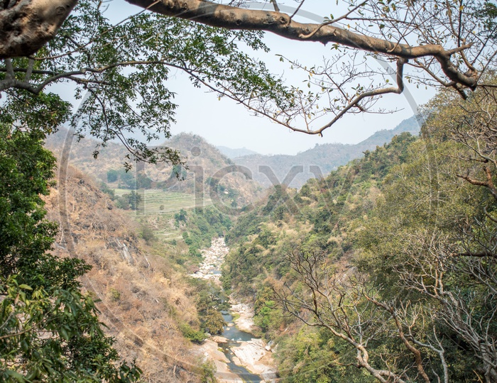 Gosthani River from Borra caves