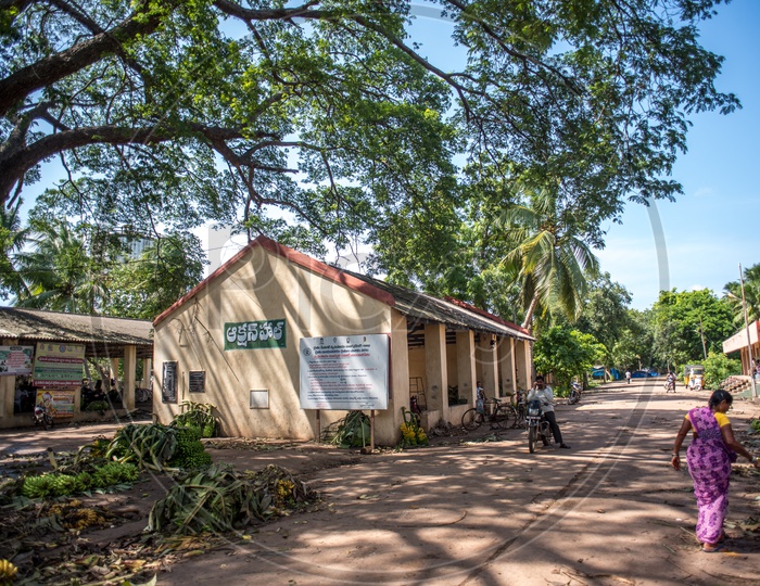 Market place in amalapuram