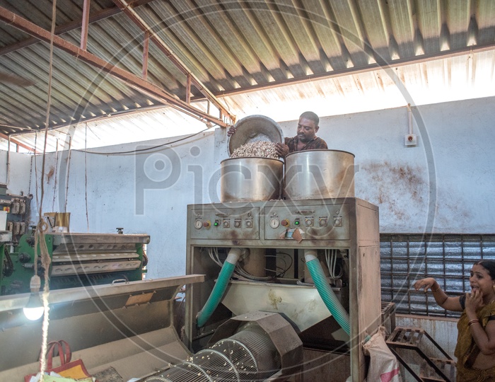 Cashew making factory