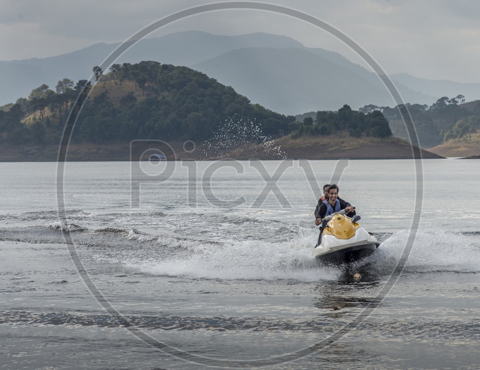 Speed Boating in Umiam Lake