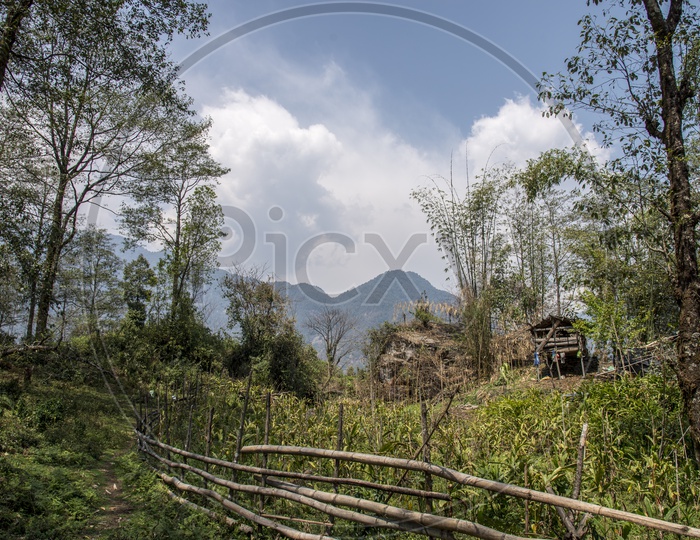 View of Yuksom, Sikkim