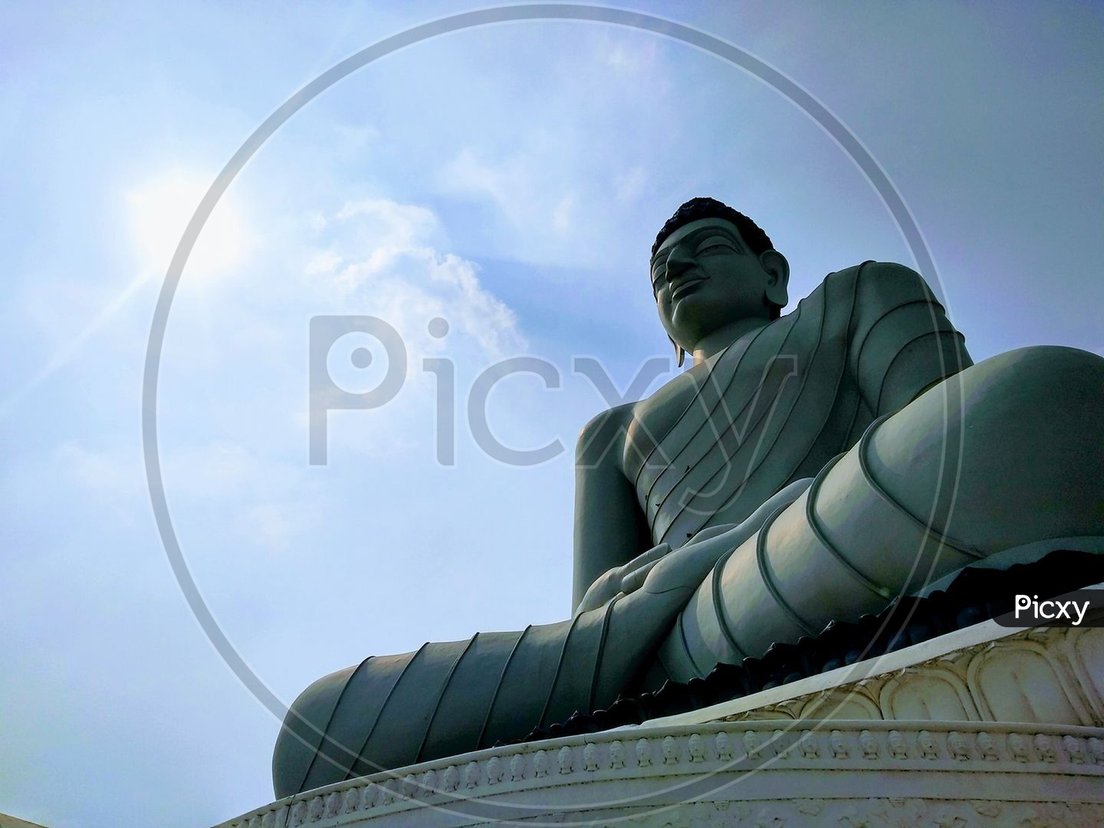 Buddha Statue in Amaravathi