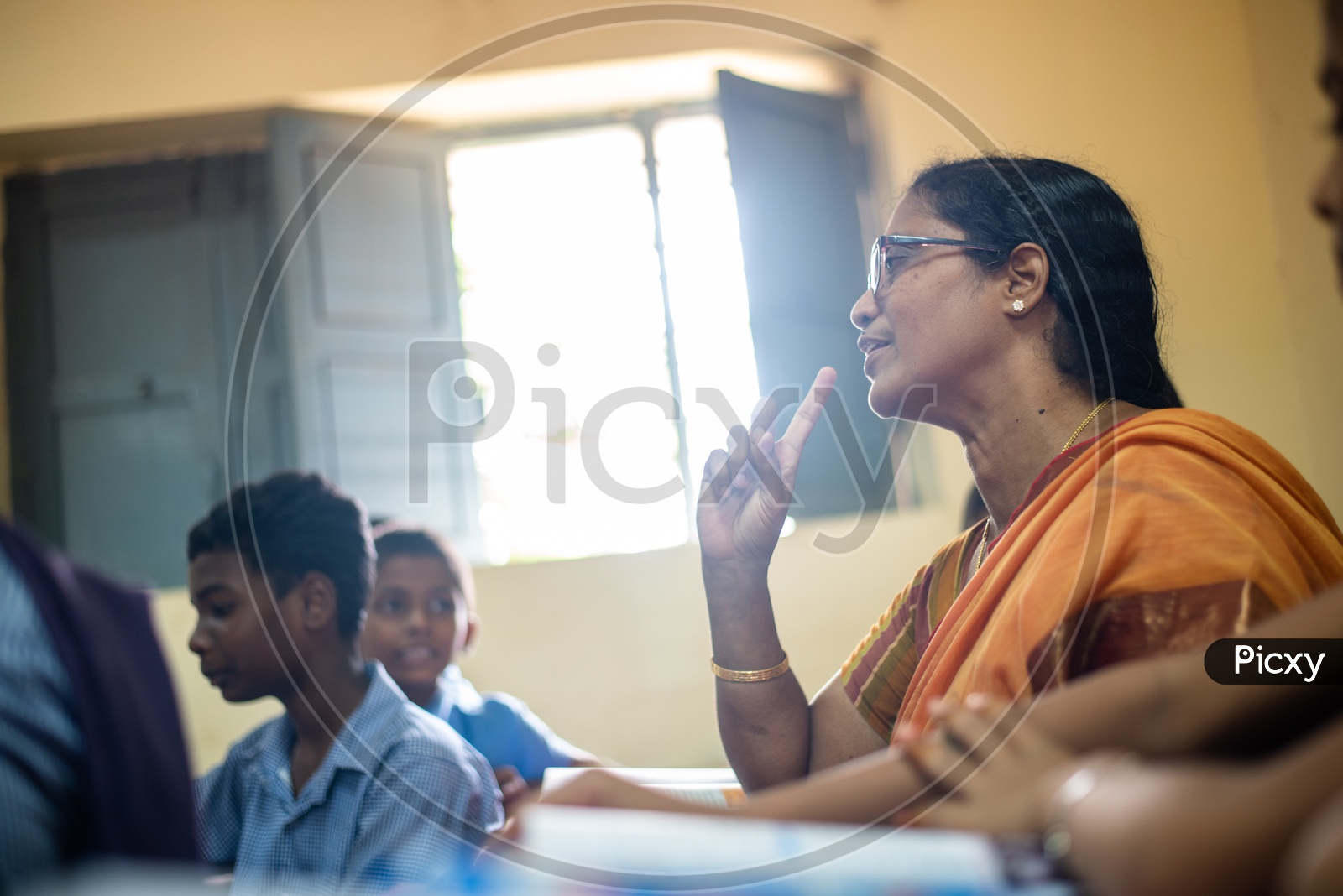 A Teacher in a Govt School