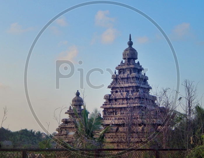 Temple at Mahabalipuram Beach