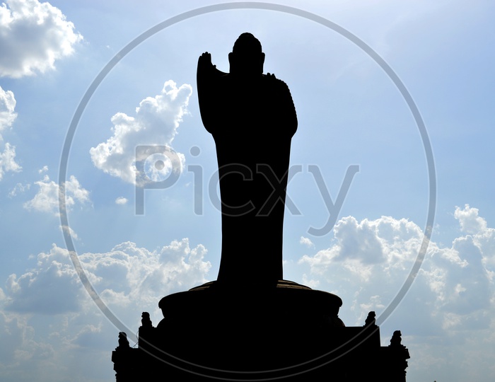 Buddha stone statue