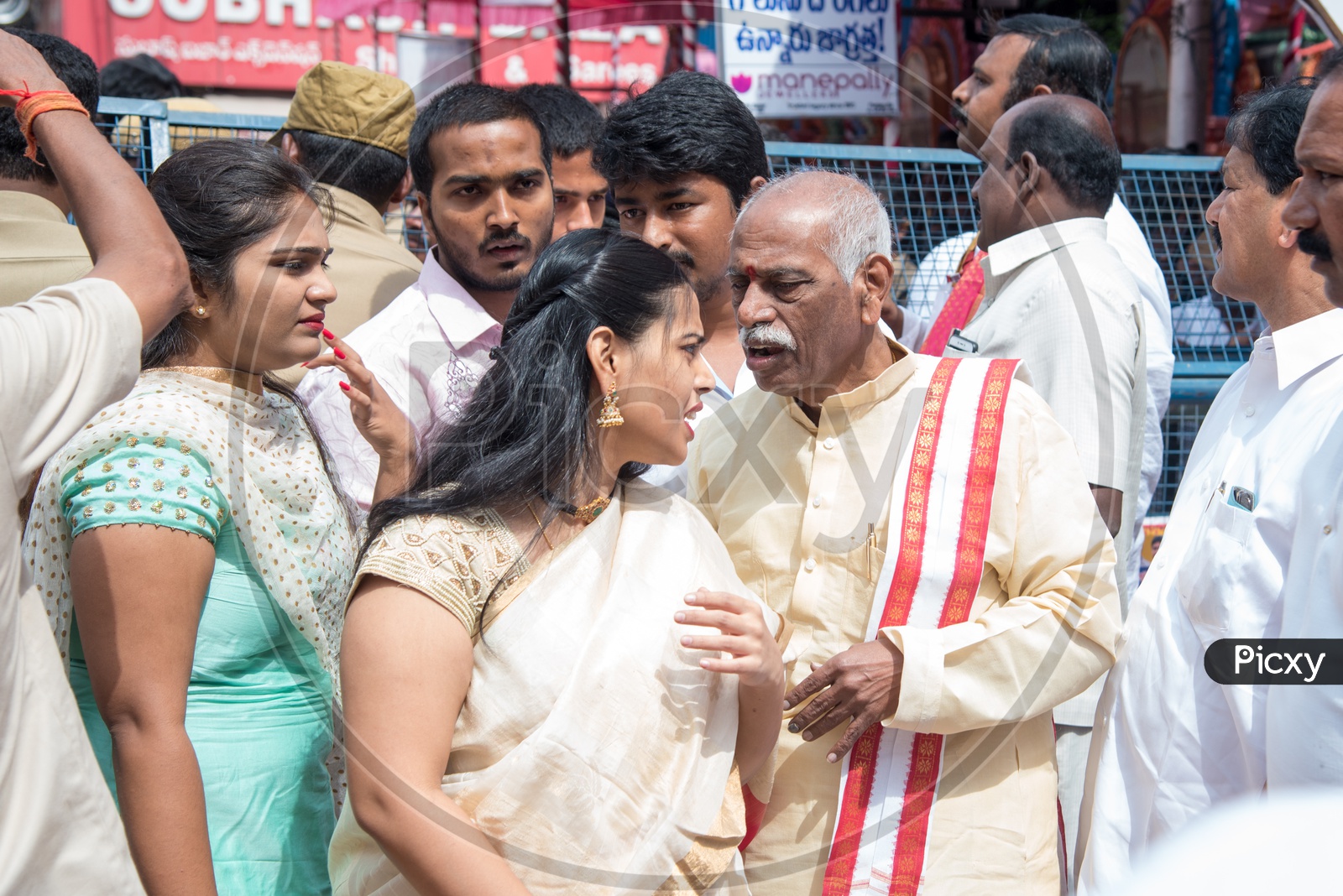 Bandaru Dattatreya (MP) visits Mahankali Temple in Secunderabad for Bonalu Festival