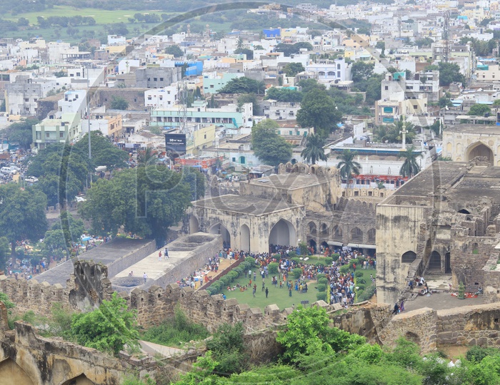 Bonaalu in Hyderabad. bonaalu at Golconda fort