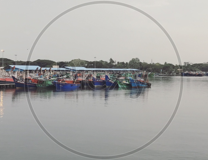 Tourist Boats in Cochin