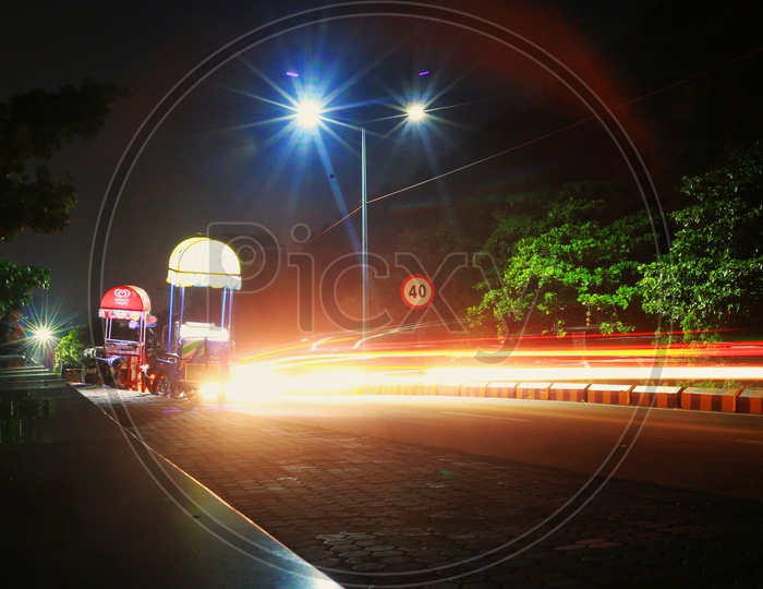 Night view of Vishakhapatnam