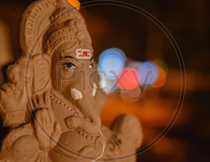 Eco Friendly Clay Ganesh Idols