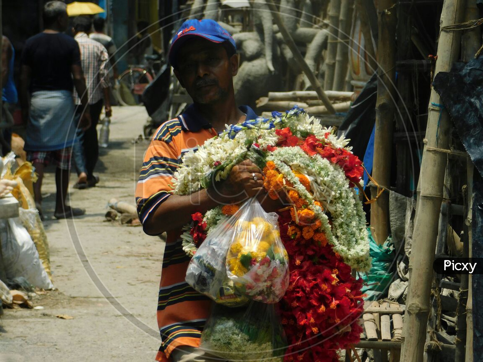 Flower seller