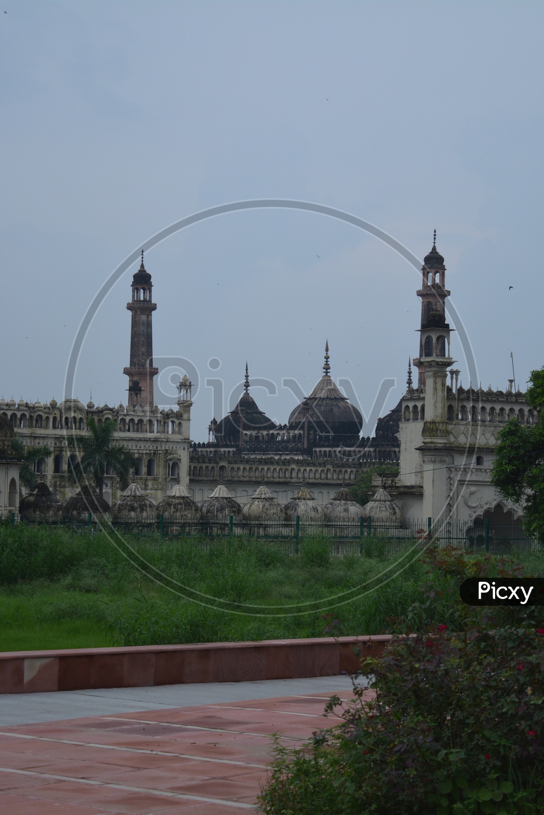 Imambara as seen from Teele wali Masjid, Lucknow