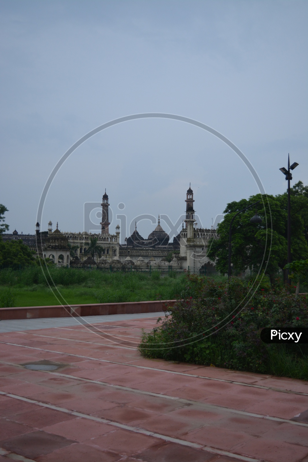 Imambara as seen from Tile wali Masjid, Lucknow