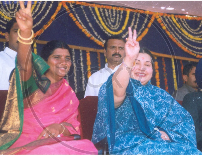 NTR Wife Lakshmi Parvathi and Jayalalitha