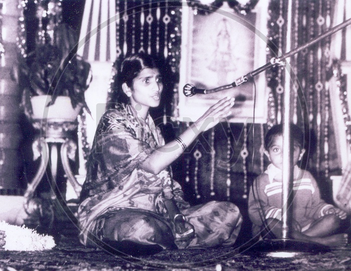 NTR Wife Lakshmi Parvathi rare photo