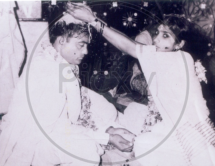 NTR Wife Lakshmi Parvathi first wedding rare photo