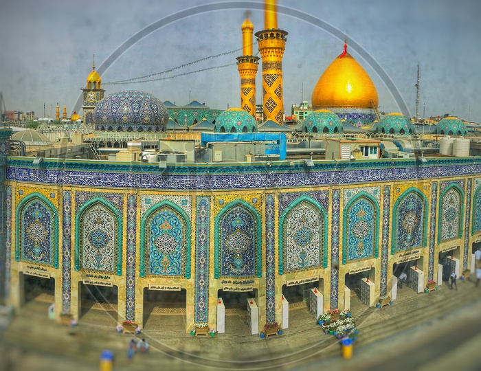 Holy shrine of Imam Hussain(PBUH)