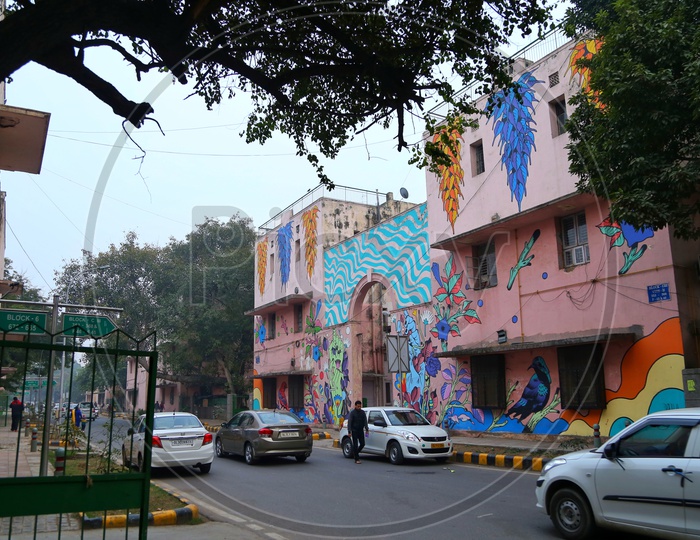 Art Projects in Public Places, Lodhi Colony,Start India