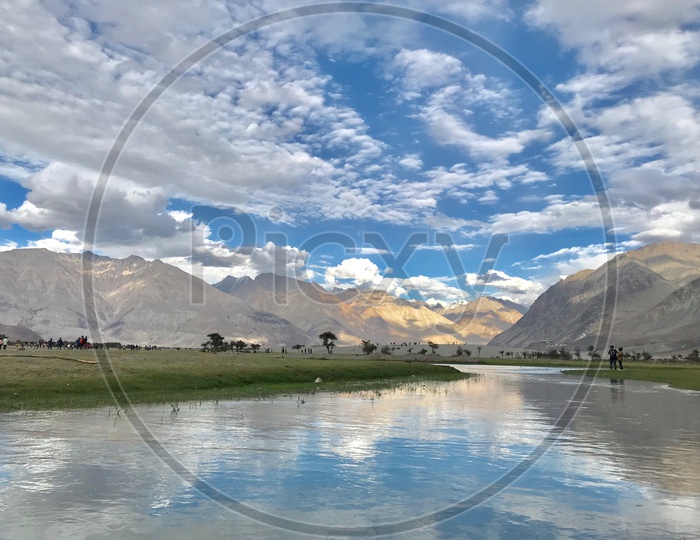 Picturesque Location from Nubra Valley
