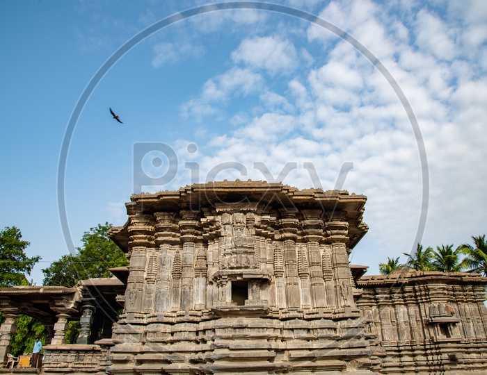 Architecture/Sculptures at Thousand Pillar temple,Warangal.