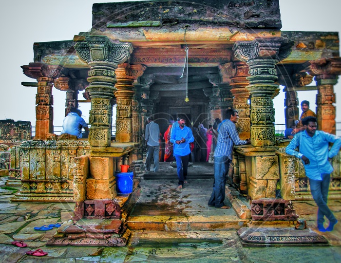 Harsh bheru temple.