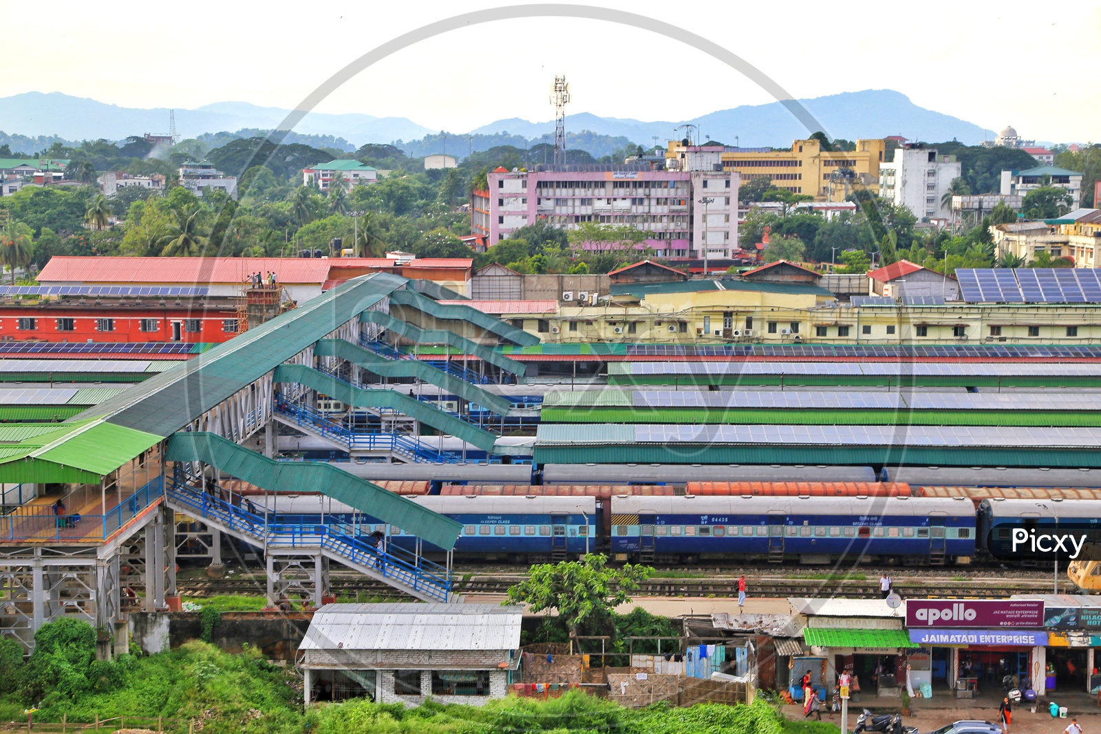 Guwahati Railway Station View