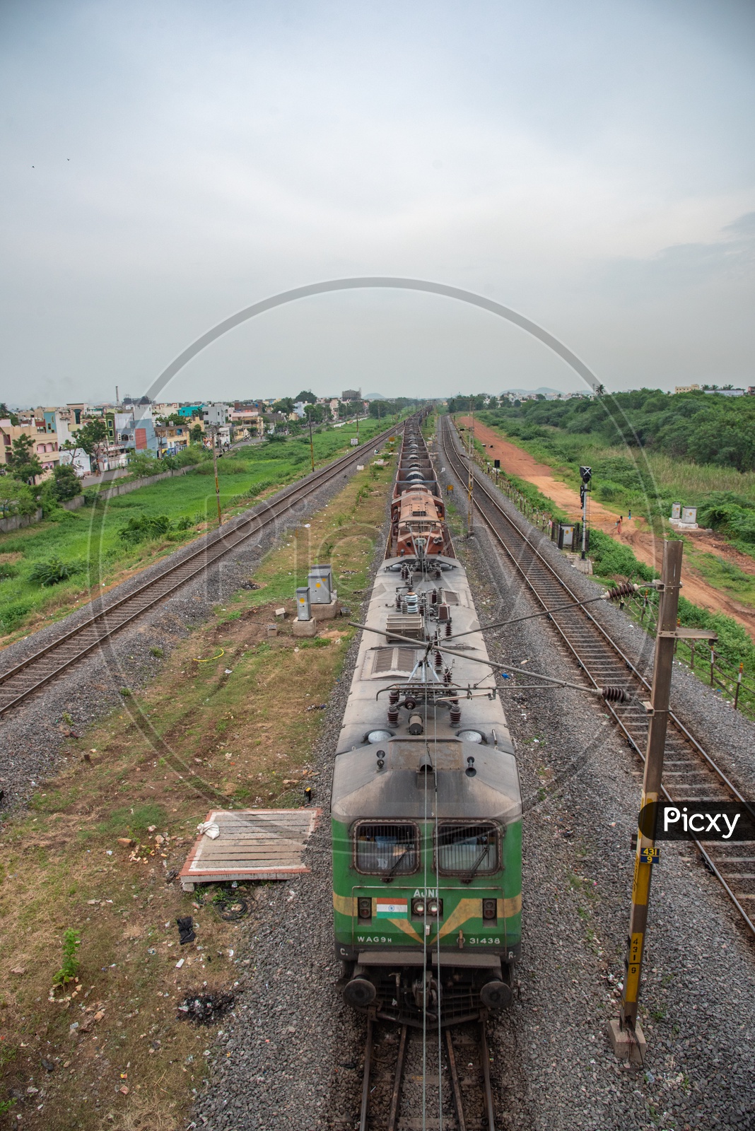 Railway Tracks in Vijayawada