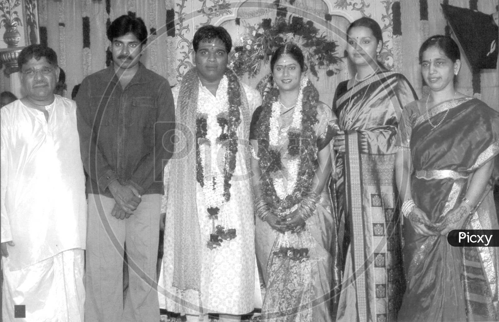 Pawan Kalyan and Renu Desai at Wedding