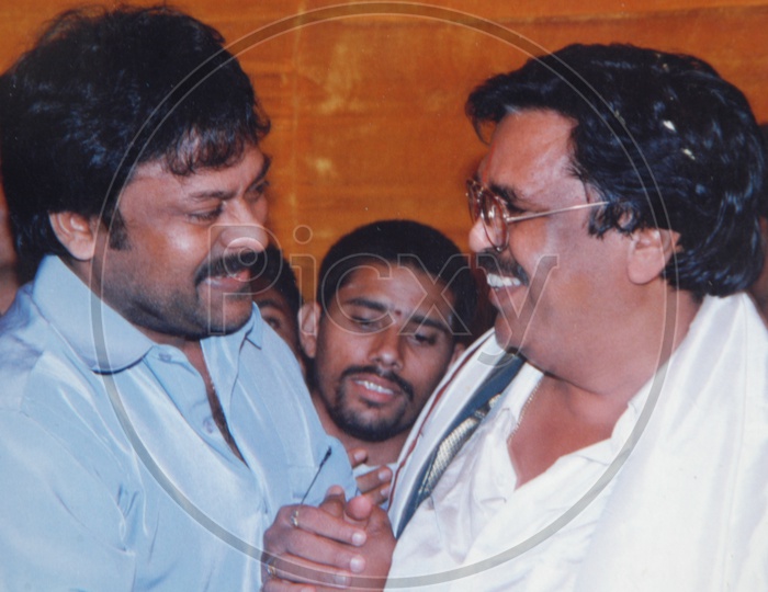 Chiranjeevi with Dasari Narayana Rao