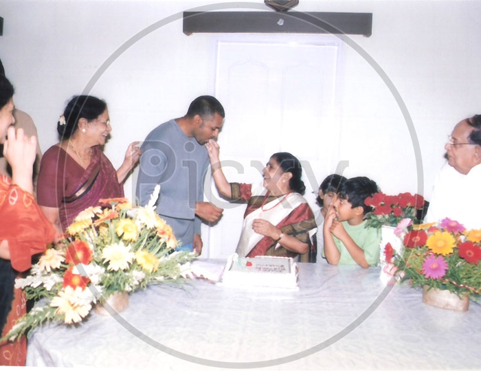 Allu Ramalingaiah Daughter Nava Bharathi Birthday Photos