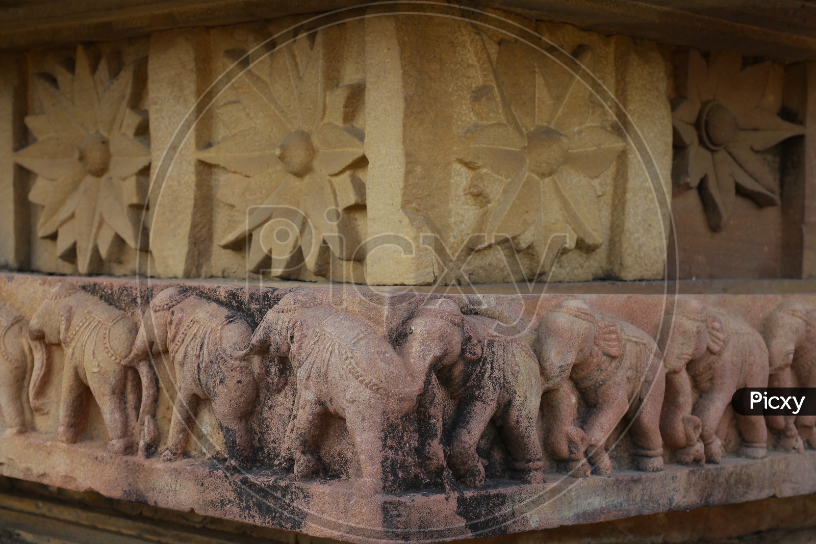 Ancient Stone Carving at Kota Gullu