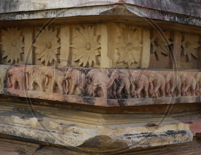 Ancient Stone Carving at Kota Gullu