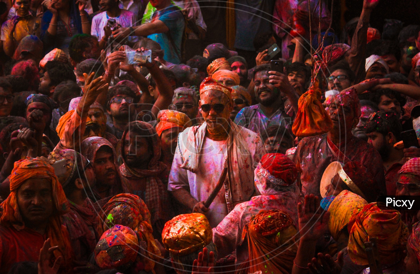 Holi Festival in Mathura