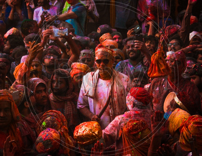 Holi Festival in Mathura