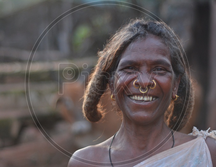 Smiling Araku Tribal Woman