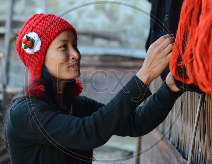 Woman in Nagaland