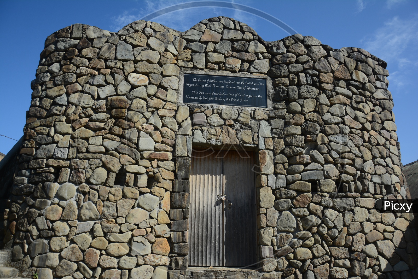 Semoma Fort in Khonoma