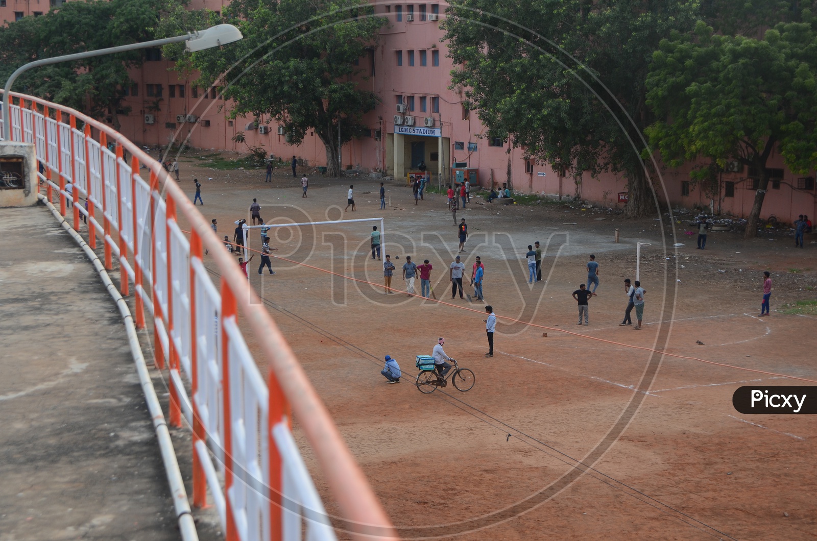 Indira Gandhi Municipal Stadium, Play ground