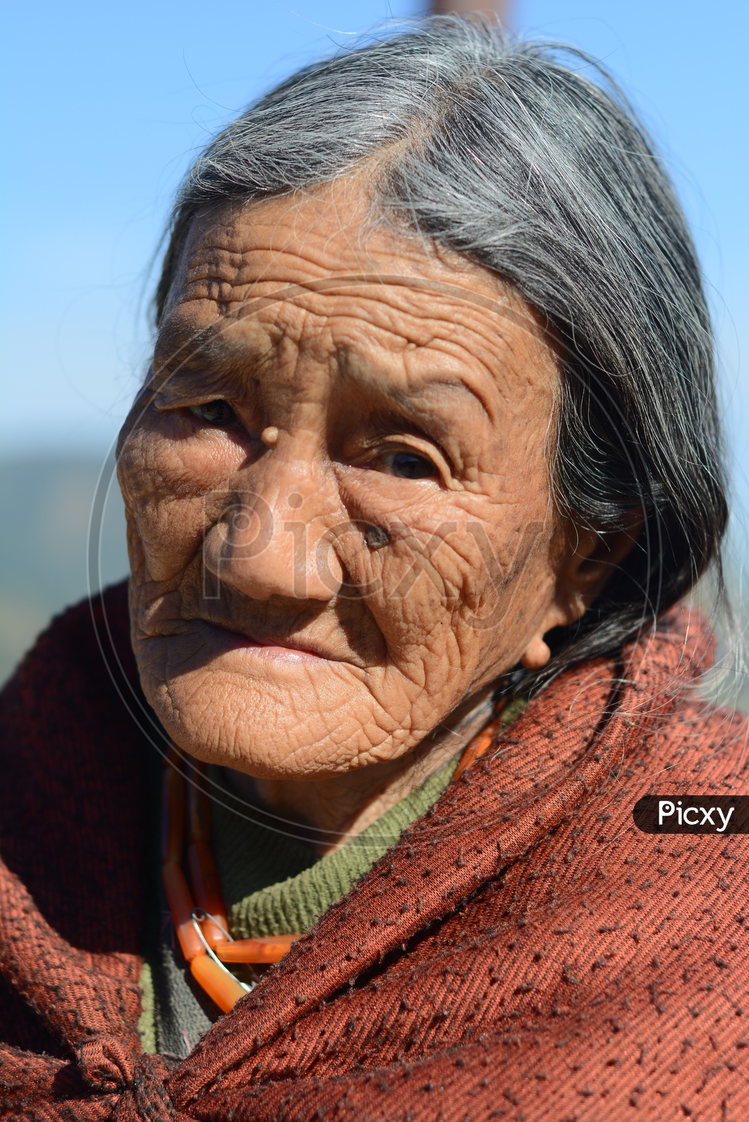 Old Woman in Nagaland