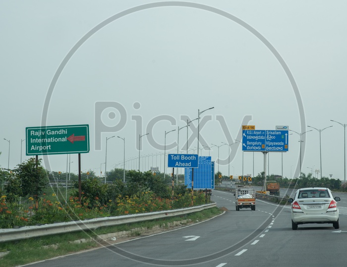 Airport Exit, Nehru Outer Ring Road, Hyderabad