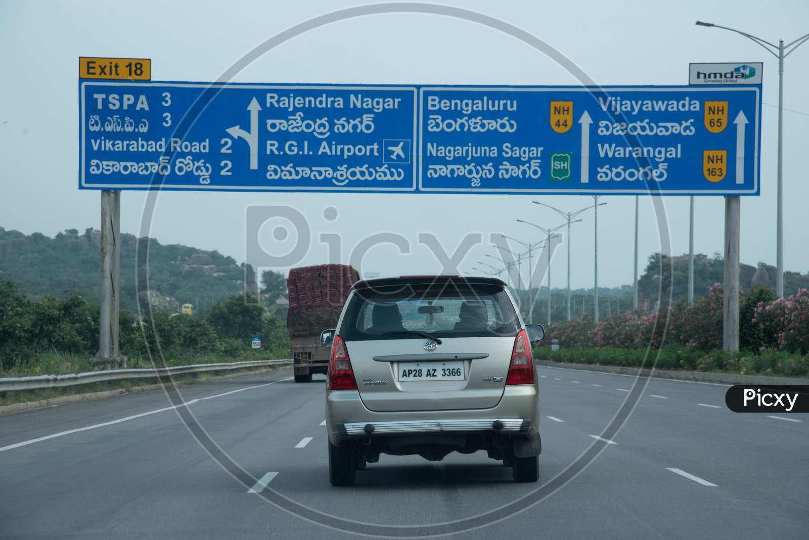 Image of Nagarjuna Sagar Direction sign Boards By Roads And Buildings  Department-NZ049117-Picxy