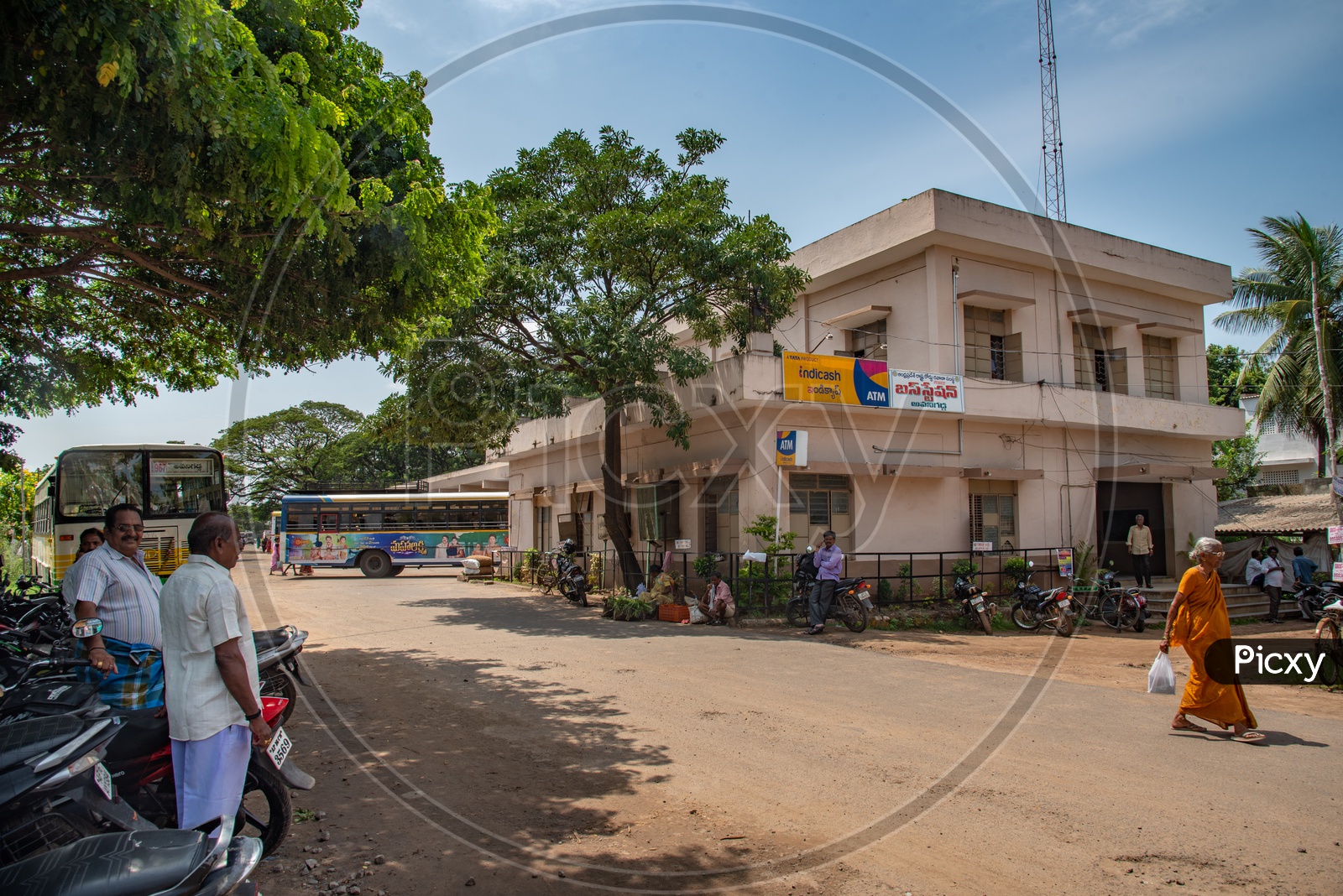 Image of Avanigadda Bus Station, Avanigadda, Andhra Pradesh, India