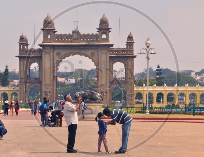 panorama of mysore entrance