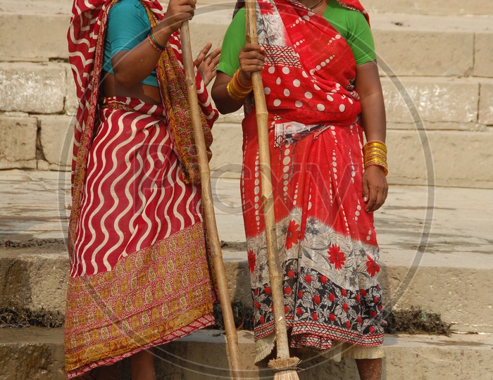 Muncipal workers in varanasi